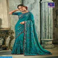 Shangrila Ghungat Wholesale party-wear Ethnic Sarees