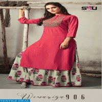 S4U Womaniya vol-9 Wholesale Ready made Tunics and Sarara