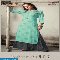 S4U Womaniya vol-9 Wholesale Ready made Tunics and Sarara