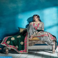 Kesari opada vol-2 Wholesale Embroidered Dresses