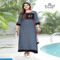 Mittoo prachi vol-4 Wholesale ready made long kurtis