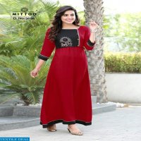 Mittoo prachi vol-4 Wholesale ready made long kurtis