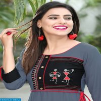 Mittoo prachi vol-4 Wholesale ready made long kurtis