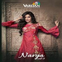Vardan navya vol-9 Wholesale Ready made Gowns with Dupatta