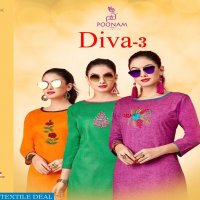 poonam diva vol-3 Wholesale ready made long kurtis