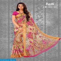 Ruchi All Time Hits Wholesale printed Sarees