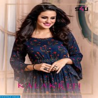 S4u kalakriti vol-6 Wholesale long indian ready made dresses