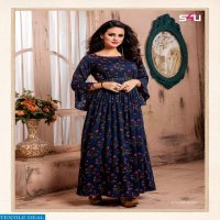S4u kalakriti vol-6 Wholesale long indian ready made dresses