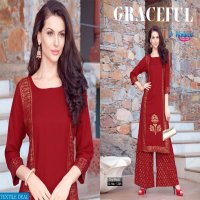 Ambica Suzanne Wholesale Ready made Top and plazzo collection