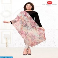 Apple Linen Digital print Dupatta Collection Wholesaler in Surat