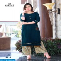 Mittoo panghat vol-3 Wholesale ready made Top and plazzo