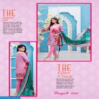 Anum cotton karachi printed Dress material