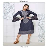 heart n Soul Denimoiselle vol-3 Wholesale ready made Denim kurtis