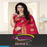 Aanchal Honey vol-3 Wholesale Ethnic Sarees