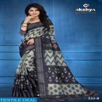 Akshya Linen Trends vol-3 Wholesale Printed Sarees