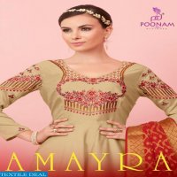 Poonam Amayra Wholesale Readymade Gown With Dupatta