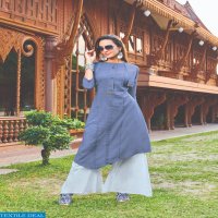 Sinzra Malhar Wholesale Kurti With plazzo