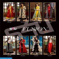 S4u Fusion Wholesale Readymade 3 PC Dresses