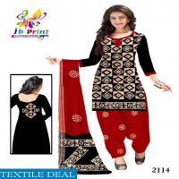 JB print Wax Batik Wholesale Bandhani Dress Material