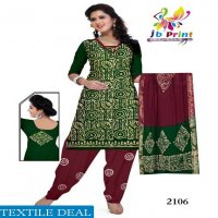 JB print Wax Batik Wholesale Bandhani Dress Material