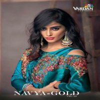 Vardan Navya vol-10  Gold Wholesale Ethnic Gowns