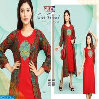 Rung Girl Friend vol-8 Wholesale 2pc kurtis Catalog
