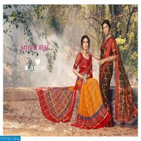 Mintorsi Sanskar Dealer Bandhani Sarees Blouse