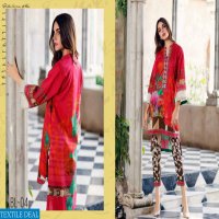 Charizma Belle two piece Embroidered shirt With Embroidered Trouser