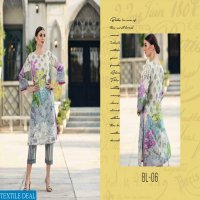 Charizma Belle two piece Embroidered shirt With Embroidered Trouser