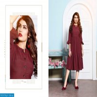 Rani Trendz Top Model vol-5 Ready Made Cotton Slub Kurtis