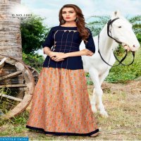 Kanika Kanishka vol-1 Two Peace readymade Kurtis