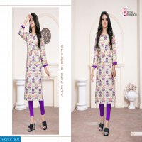 Stitch Sensation Cotton Mania Low Range Kurtis Dealer
