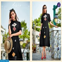 Vitara Liften Readymade Reyon Tunics And Tops