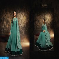 MUGDHA PRESENT MADAME SILK 11037-11040 SERIES LONG GOWN STYLE SUIT