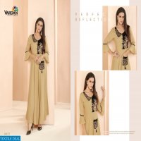 VARDAN DESIGNER GULNAZ VOL 3 RAYON LONG KURTI CATLOG COLLECTION