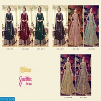 SWAGAT SNOWWHITE HITS VIOLET COLORS WEDDING AND BRIDAL DRESSES SHOPPING