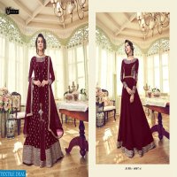 SWAGAT SNOWWHITE HITS VIOLET COLORS WEDDING AND BRIDAL DRESSES SHOPPING