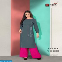 12 ANGEL LAUNCH FEMINA VOL 3 RAYON KURTI WITH PLAZZO COLLECTION