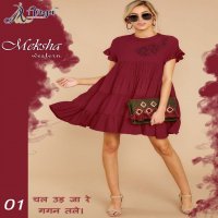MEKSHA WESTERN DESIGNER KURTIS