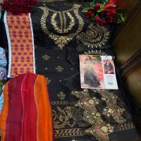 SHARADDHA MARIA B LAWN D NO 602 PRINTED DESIGNER DRESS