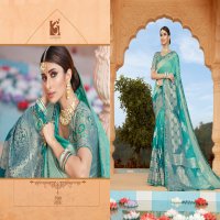 VISHAL ALOUKIK MEHREEN VOL 2  SILK DESIGNER PARTY WEAR SAREES