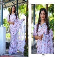 VJV Nalini Wholesale Organza Saree Wholesaler In India