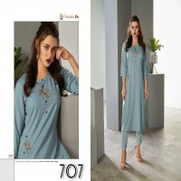 AMOUR BY  VAMIKA NX  NEW DESIGNER KURTI WITH PENT