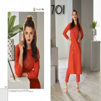 AMOUR BY  VAMIKA NX  NEW DESIGNER KURTI WITH PENT