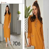 AMOUR BY  VAMIKA NX  NEW DESIGNER KURTI WITH PENT
