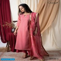 Ganga Greetha S0436 Wholesale Finest Woven Salwar Kameez
