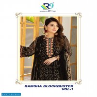 R9 Ramsha Blockbuster Vol-1 Wholesale Pakistani Concept Dress