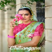 CHITRANGANA BY  KASHVI CREATION PARTY WEAR DESIGNER SAREE