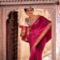 GULMOHAR BY KASHVI CRECTION GEORGETTE PARTY WEAR FANCY SAREE