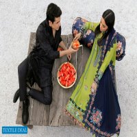 Zaha By Elan Unstitched Festive Original Pakistani Dress